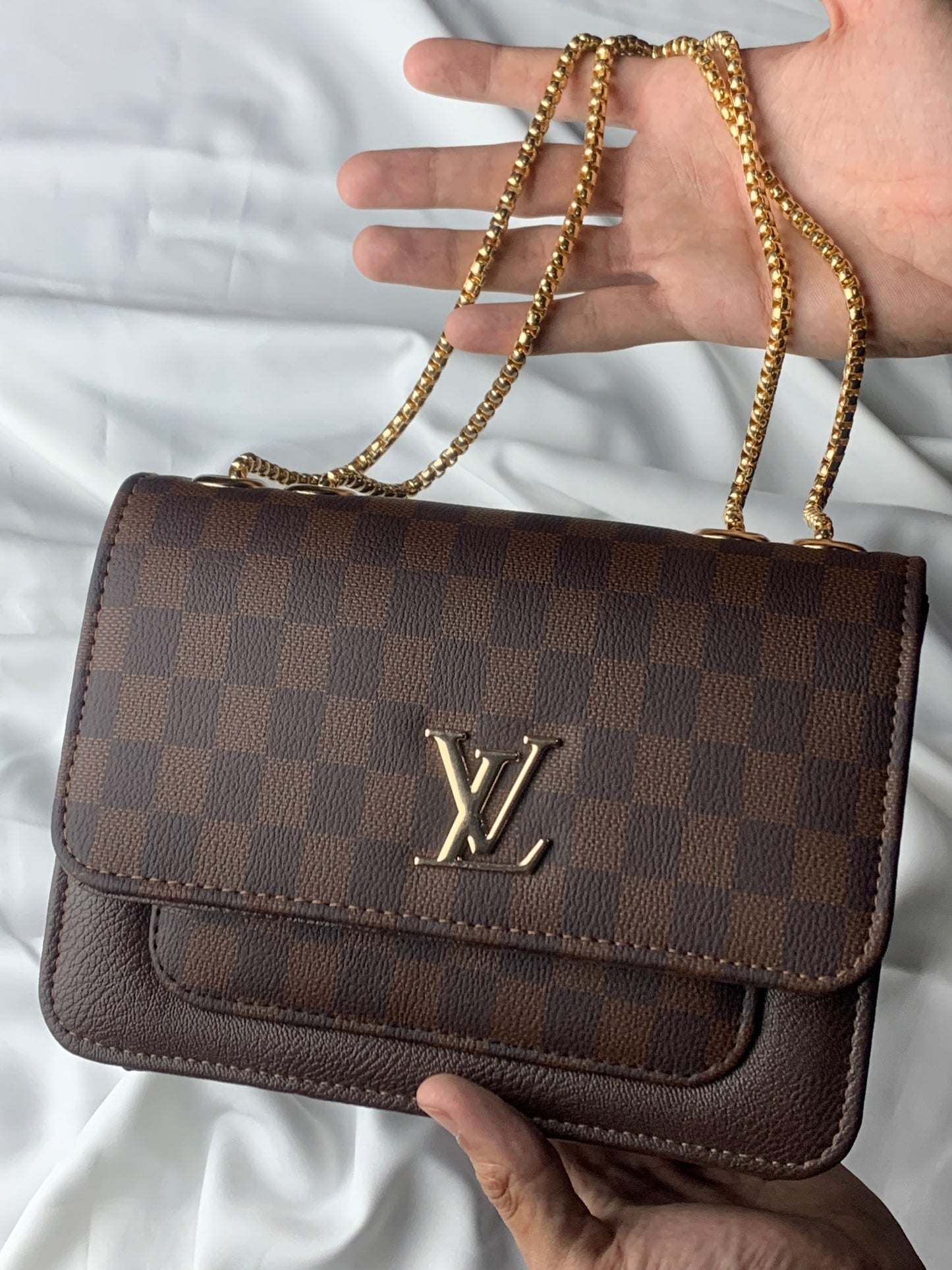 New Arrival Brown Lv Crossbody Handbag Chk