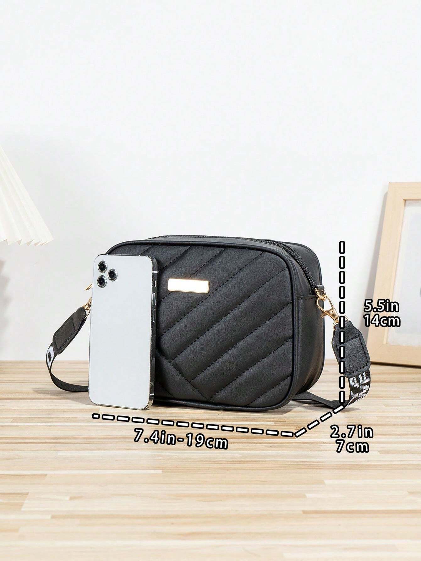 Aura Black Crossbody