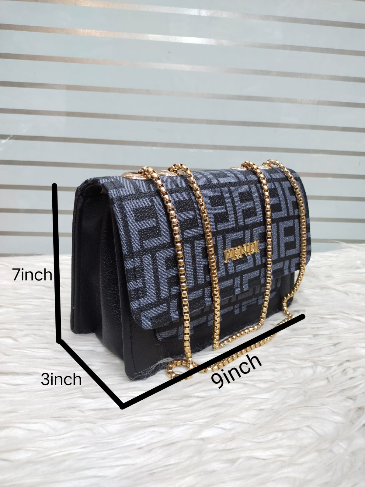 New Arrival FD (beige) Crossbody Handbag