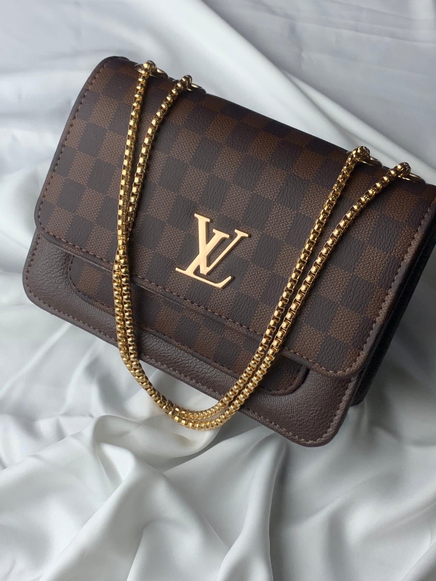 New Arrival Brown Lv Crossbody Handbag Chk