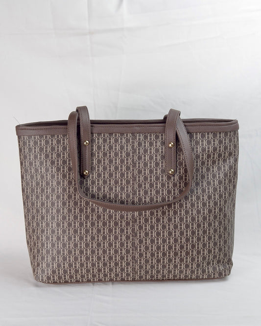 Brown – Heritage Monogram Tote