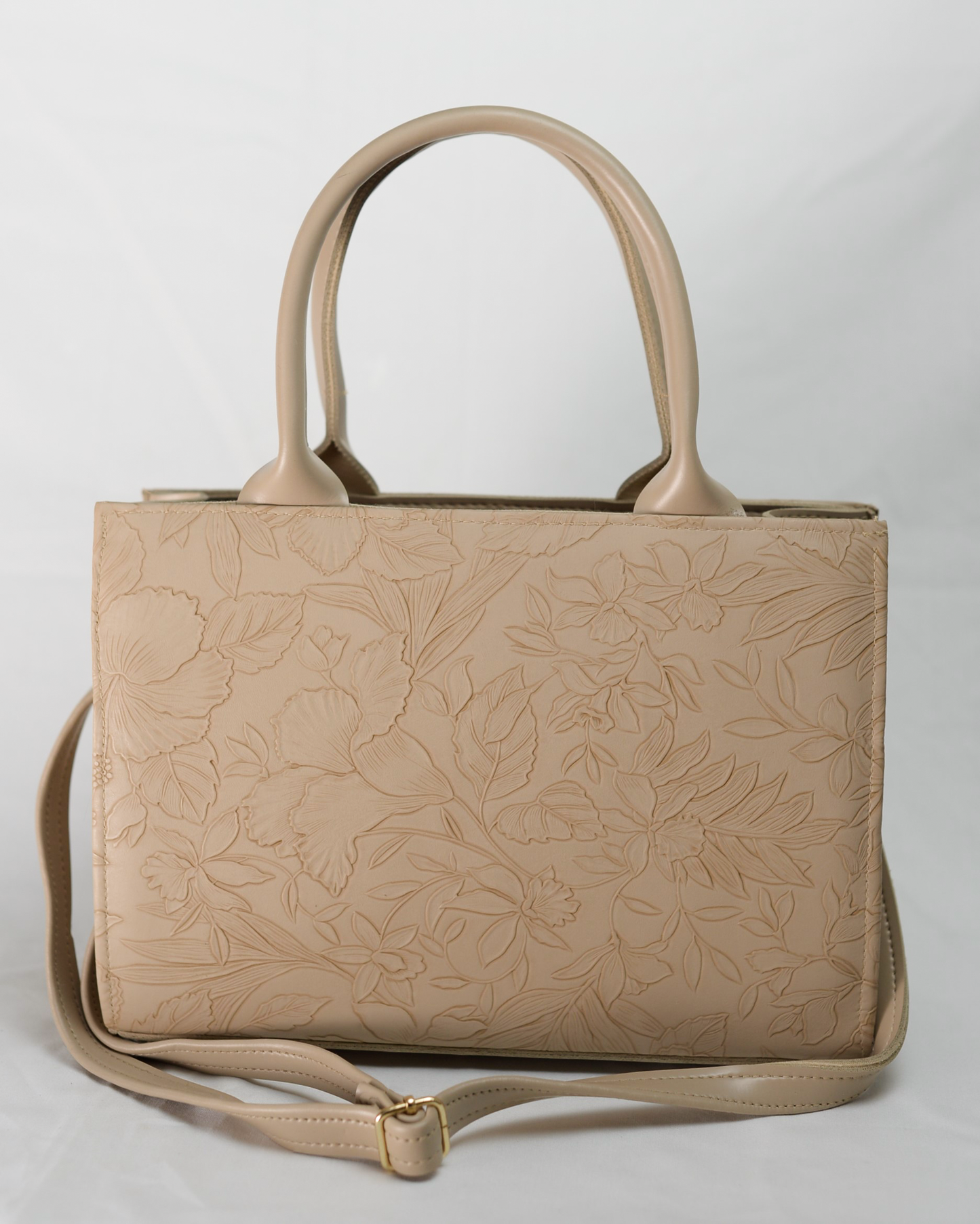 ÉLAN Bow Tote-Beige