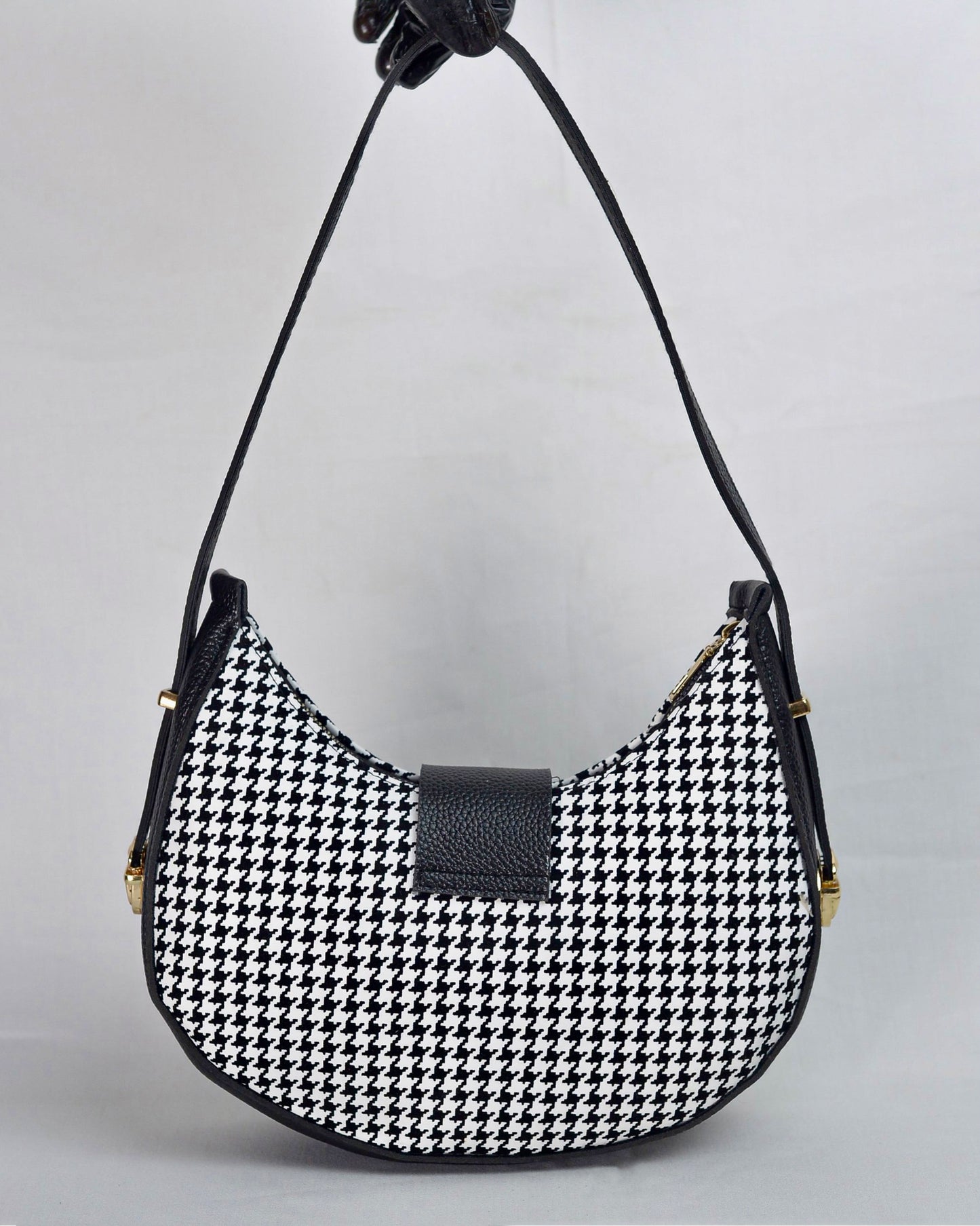 Monochrome Heritage Buckle Bag