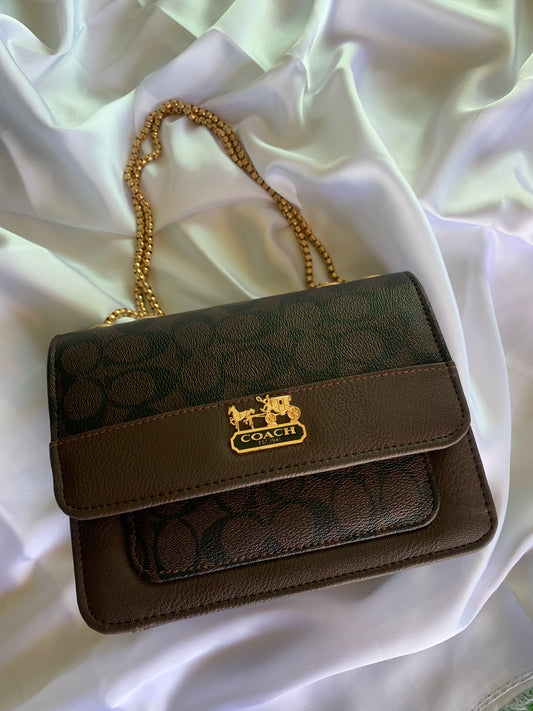 New Coach Dark Crossbody Handbag